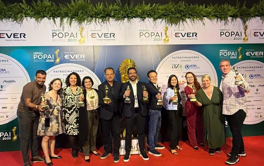 equipe reunida no Prêmio POPAI 2025-Assaí Atacadista
