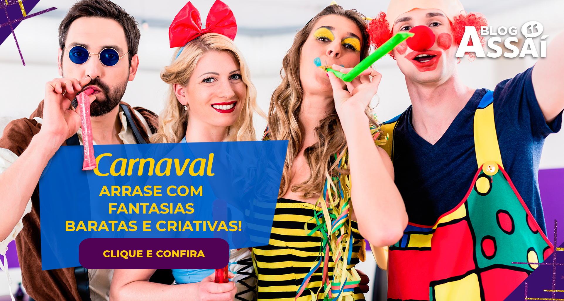 Fantasias improvisadas para aproveitar o Carnaval 2019; confira