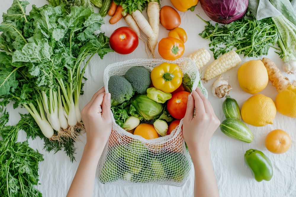 Texto alternativo: frutas e verduras diversas - safra de outubro - Assaí Atacadista