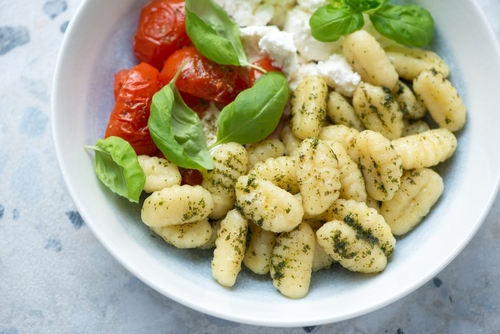 prato branco com nhoque leve - Assaí Atacadista - receitas fitness