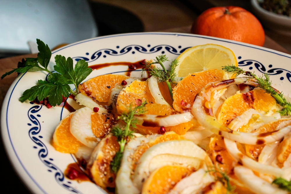 prato de tainha com tangerina - receitas com frutas - Assaí Atacadista