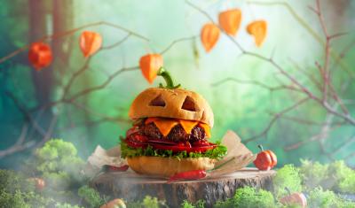 sanduiche monstruoso - cardapio de halloween - dia das bruxas assai atacadista