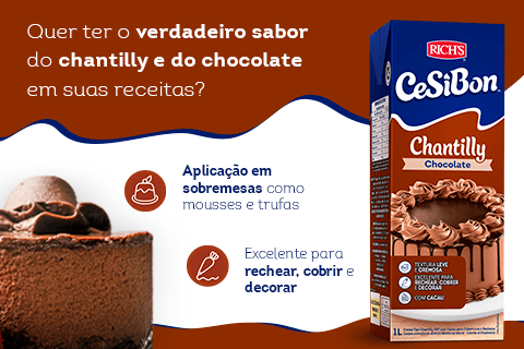 Chantilly de Chocolate Cesibon
